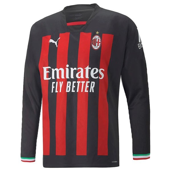 Tailandia Camiseta AC Milan 1ª ML 2022/23